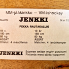 MM Jääkiekko 72 Hellas Jenkki Purkkakuva. no 11 Hieno - pikkukuva 2