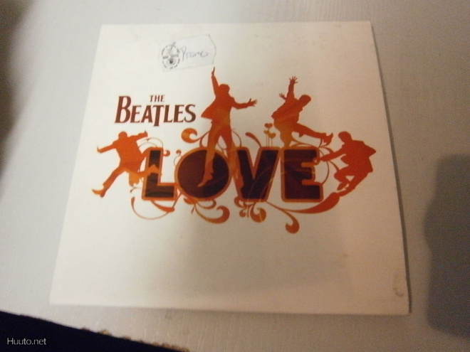 BEATLES - LOVE PROMO CD NELJÄ BIISIÄ