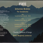Brahms - Sinfoniat 1-3 box - Ondine-levytys - pikkukuva 2
