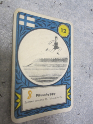 KERÄILYKORTTI BERLIININ OLYMPIALAISTA 1936