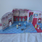 Cinderella Movie Book, Tuhkimo pahvinen linna + figuurit - pikkukuva 1