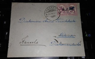 Kutala pp Postipysäkkileima Karkku 1920 PK450/14