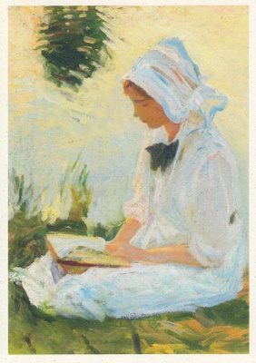 John Singer Sargent: Lukeva tyttö