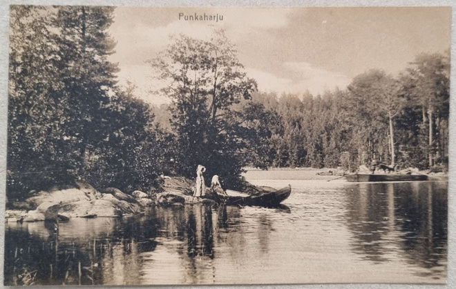Punkaharju postikortti+negatiivi