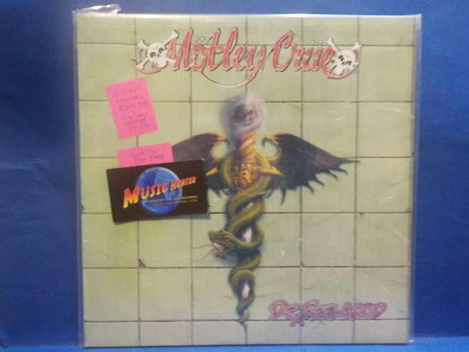 MÖTLEY CRUE - DR FEEL GOOD M-/M- U.S 2011 LP