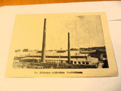 Espoo Kauklahti lasitehdas *