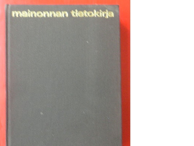 Bengt Fagerlund Mainonnan tietokirja