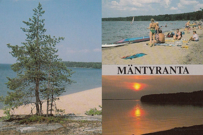 Kesälahti Mäntyranta   sommitelmakortti väri    p98
