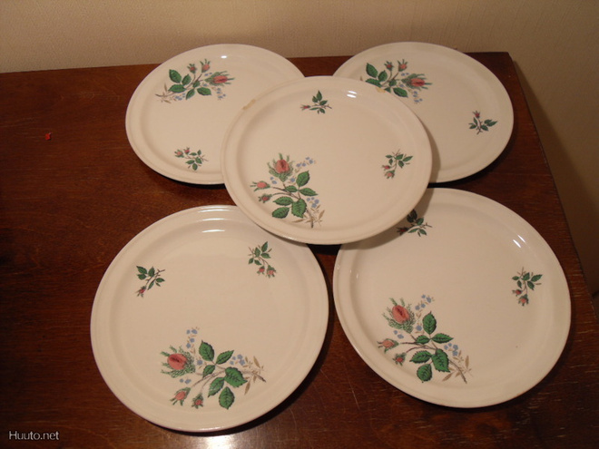 Arabia SOMA pullalautaset 5kpl