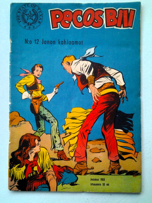 PECOS BILL 12/1955: Janon kahlaamot