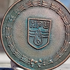 Ronssivärinen HPU merkki. 60 Luvulta. Halkaisija - 32 mm. - pikkukuva 4