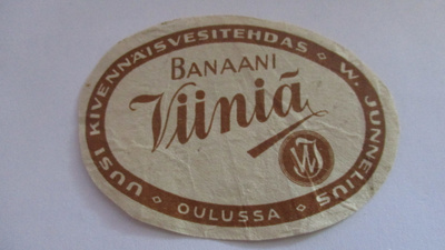 BANAANI VIINIÄ W.JUNNELIUS OULU (AB11)