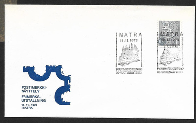 Imatra - postimerkkinäyttely 18.11.1973