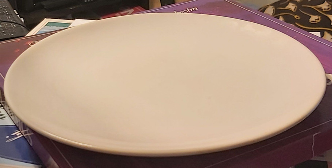 IKEA FÄRGKLAR Lautanen Valkoinen 26 cm. uusi 2.99€