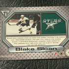 2000-01 Titanium Game Gear #91 Blake Sloan   paitakortti - pikkukuva 2