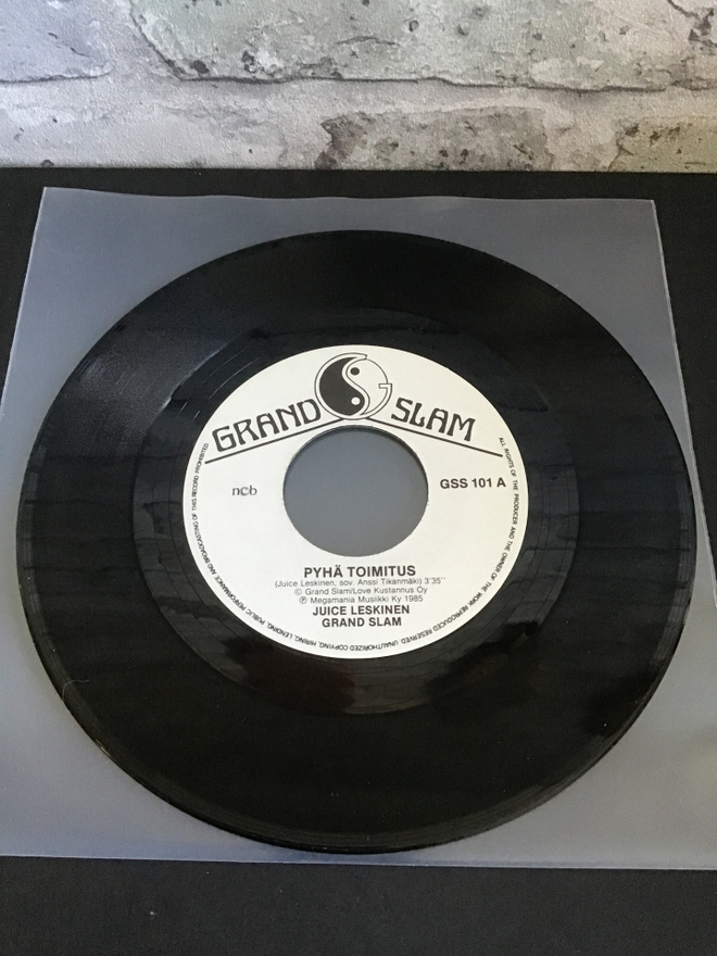 JUICE LESKINEN GRAND SLAM: Pyhä Toimitus 7” singlelevy
