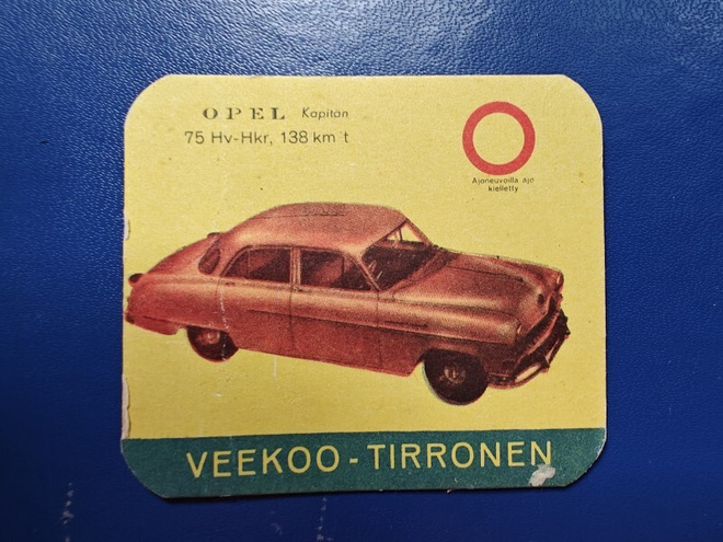 VEEKOO-TIRRONEN: OPEL KAPITAN