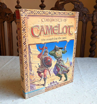 Sierra – Conquests of Camelot – MS-DOS – PC Big Box