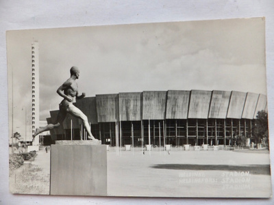 VANHA Postikortti Helsinki Olympia 1952 Stadion