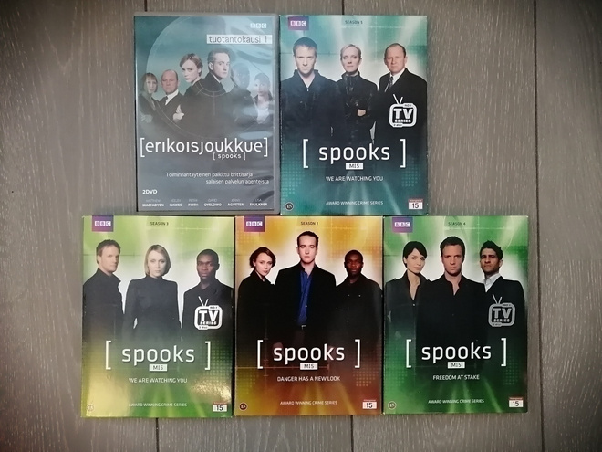 Spooks - Erikoisjoukkue, koko sarja