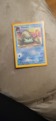 Omanyte 52/62 - Fossil set card