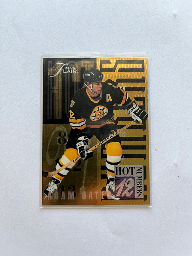 1994-95 Flair Hot Numbers Adam Oates #6of10