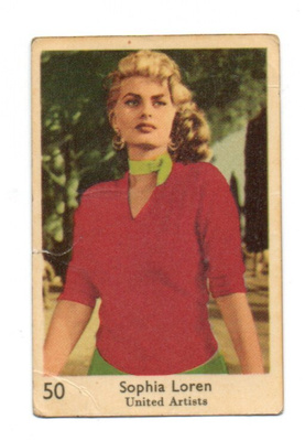 Purkkakuva n:o 50 SOPHIA LOREN