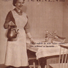 Maatalous - Nainen, 1954 ja 2x 1955, kahvia kaadetaan. - pikkukuva 1