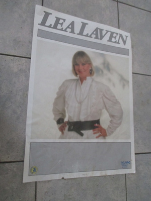 LEA LAVEN - vanha orig keikkajuliste