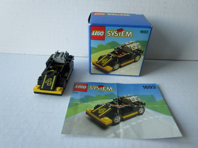 Vintage Lego Town set: 1693 Turbo Force Racing Car