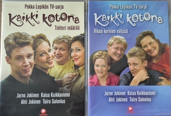Kaikki kotona koko sarja DVD