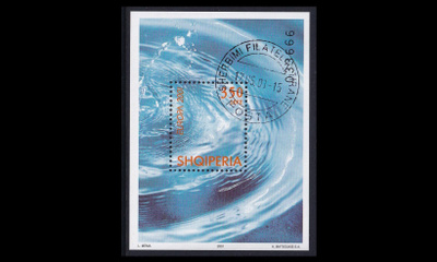 Albania 2812BL130 o Europa vesi (2001)