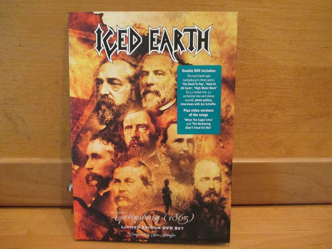 ICED EARTH:GETTYSBURY(1863) 2DVD