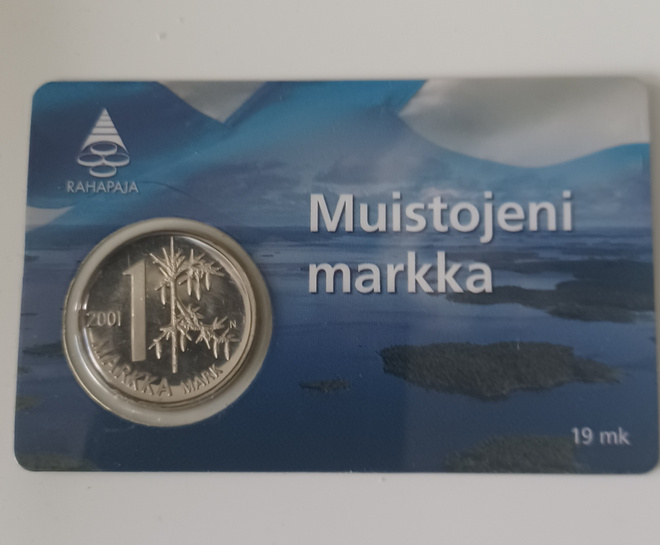 Monetan Muistojeni  markka