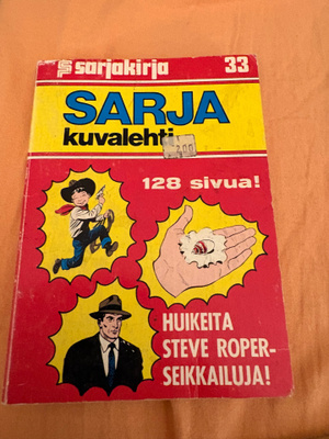 Sarjakuvalehti sarjakirja 33