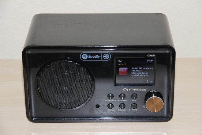 Amadeus Coperti Internet-radio – DAB, FM, Bluetooth, Spotify