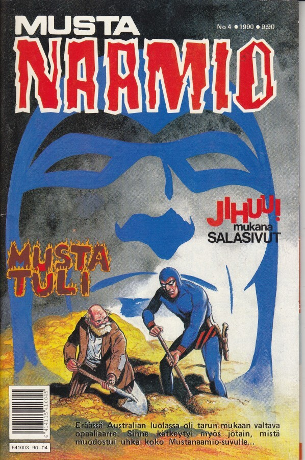 Mustanaamio 4/1990 Blueberry: Pitkä marssi - osa 1