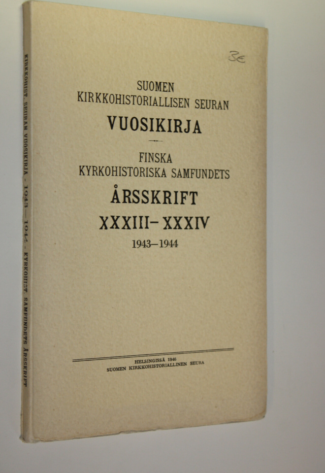 Suomen kirkkohistoriallisen seuran vuosikirja 1943-1944 (...