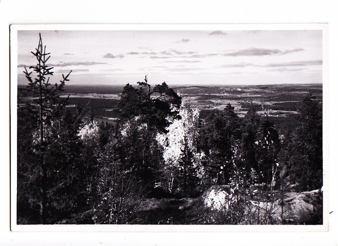 VANHA Postikortti Sotkamo Vuokatti 1958 Erikoisleima