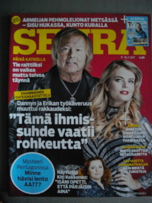 Seura lehti Nro 7/2017 (24.1)