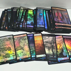 MTG - 88kpl Foil Full Art Basic landeja - pikkukuva 1