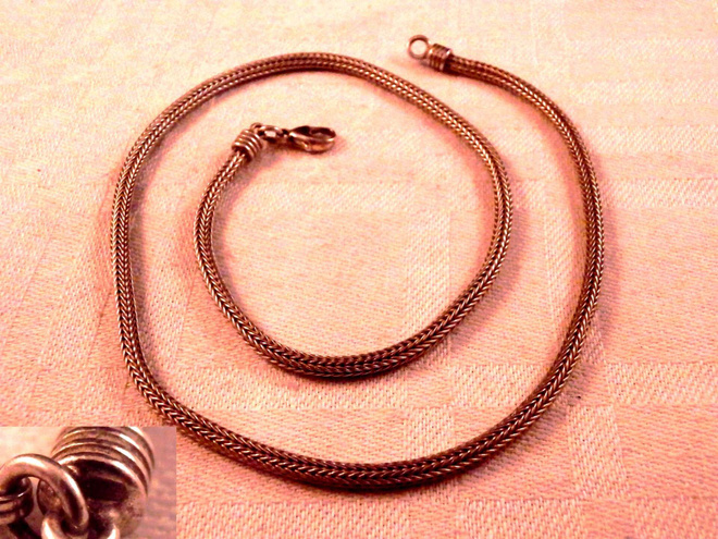 Kalevala verkkoketju, hopeaa, 45 cm, 16 g