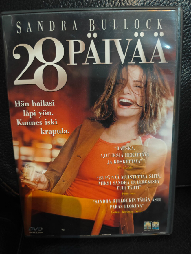 28 Päivää - 28 Days (2000) DVD Suomijulkaisu