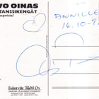 Teuvo Oinas,laulaja. nimmari, e317 - pikkukuva 2
