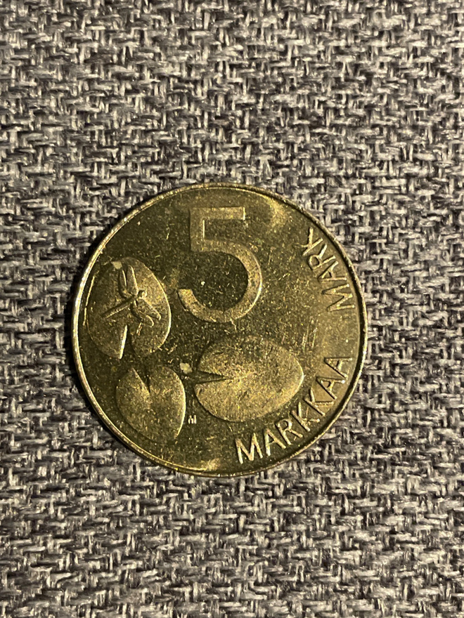 Suomi UNC Suomi 5 Markkaa 1998
