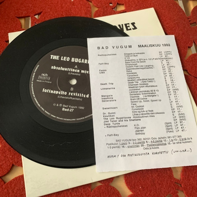 THE LEO BUGARILOVES: Absoluuttinen mies *FIN 1992