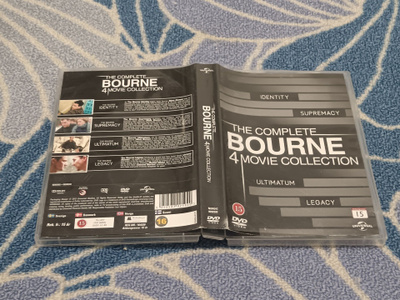 The Complete Bourne 4 Movie Collection DVD