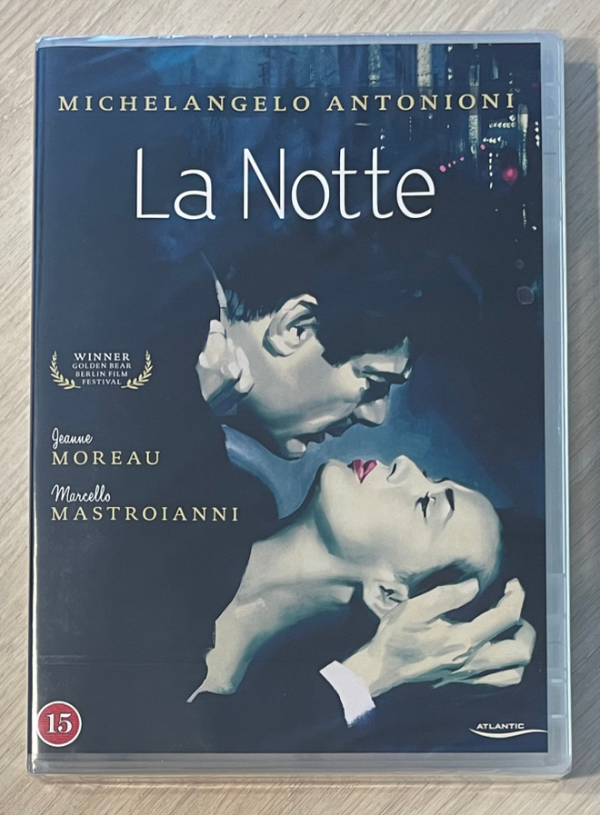 Michelangelo Antonioni: YÖ (1961) Jeanne Moreau (UUSI)