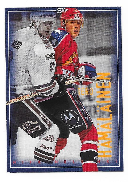 1996-97 Sisu Redline #14 Tero Hämäläinen HIFK