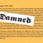 THE DAMNED no fun old waldorf 1979 ...uk classic - pikkukuva 3